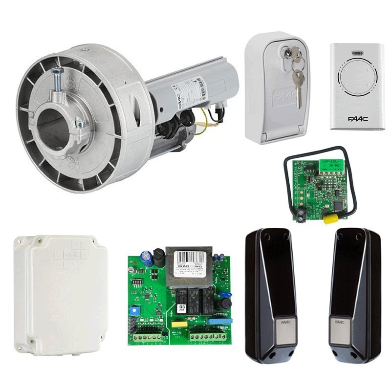 Rotor kit Perfect per automazione serrande di peso massimo 180kg FAAC 109940 Contenuto