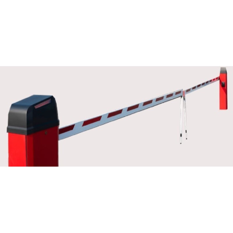 Piedino regolabile basculante per appoggio aste tonde e rettangolari B614 FAAC 428805 Applicato