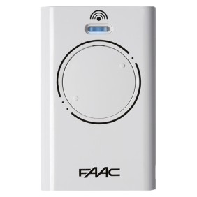 Telecomando a 2 canali XT2 SLH LR Bianco sistema 868MHz FAAC 787009