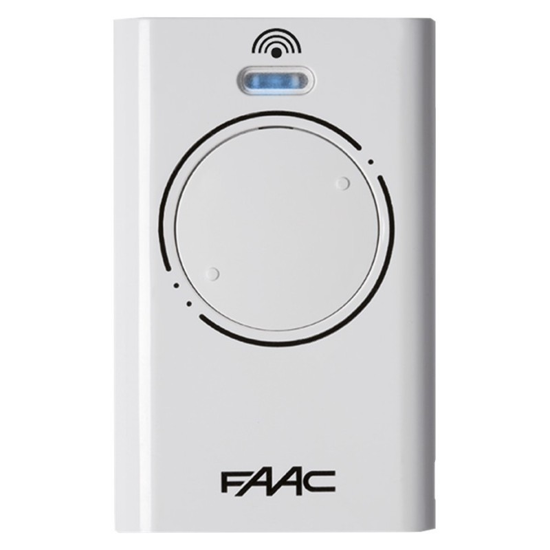 Telecomando a 2 canali XT2 SLH LR Bianco sistema 868MHz FAAC 787009