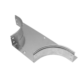 Derivazione a T verticale 400x80mm in acciaio zincato Sati 1040506