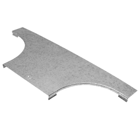 Copertura per derivazione a T 400x80mm in acciaio zincato Sati 1050157