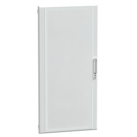 Porta trasparente con bordo Bianco e maniglia 1230x600x36mm per quadri serie PrismaSeT G SCHNEIDER LVS08138
