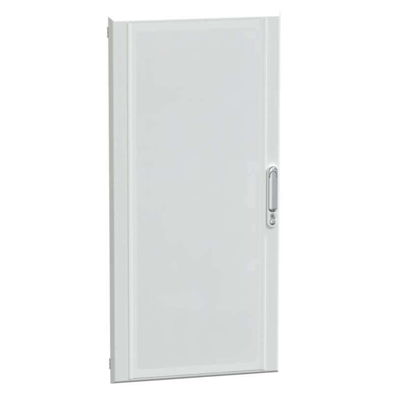 Porta trasparente con bordo Bianco e maniglia 1230x600x36mm per quadri serie PrismaSeT G SCHNEIDER LVS08138