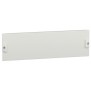 Piastra frontale piena in acciaio Bianca 500x150mm 3 moduli verticali PrismaSeT G SCHNEIDER LVS03803