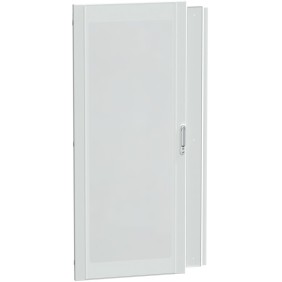 Porta trasparente con bordo Bianco e maniglia 2000x800x30mm per quadri serie PrismaSeT P SCHNEIDER LVS08548