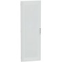 Porta trasparente con bordo Bianco e maniglia 2000x650mm per quadri serie PrismaSeT P SCHNEIDER LVS08546