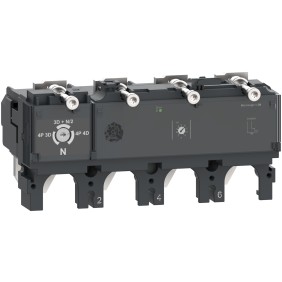 Sganciatore MicroLogic 2.3 4 poli 3D 400A per ComPacT NSX400 Schneider C4042D400