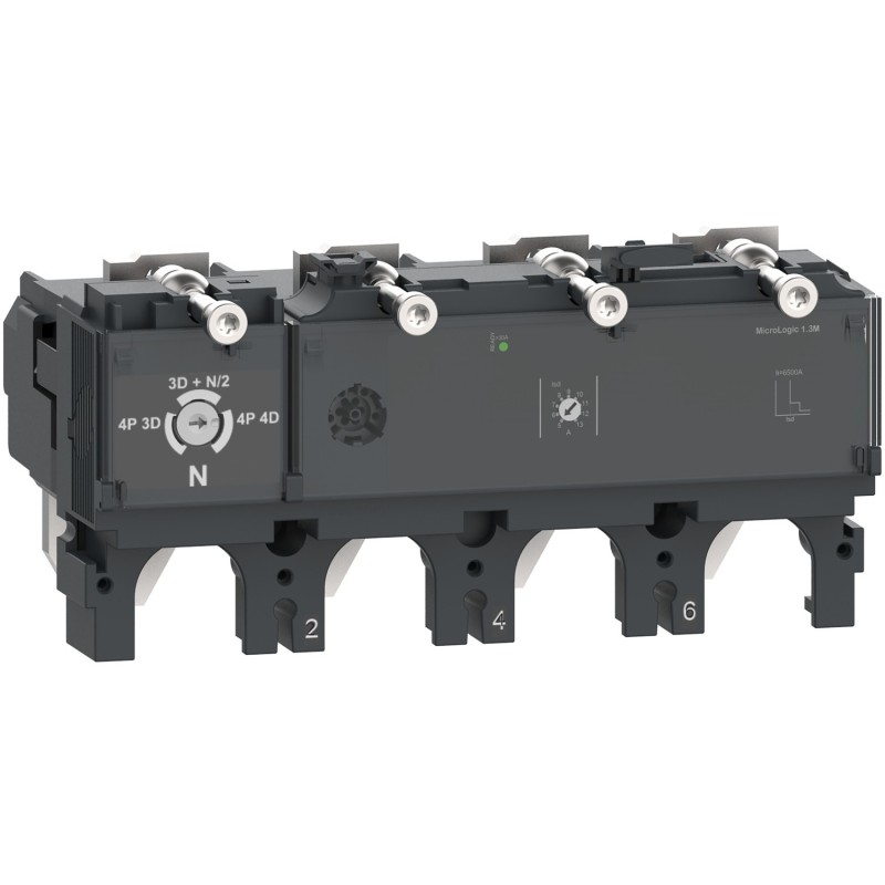 Sganciatore MicroLogic 2.3 4 poli 630A per ComPacT NSX630 Schneider C6342D630
