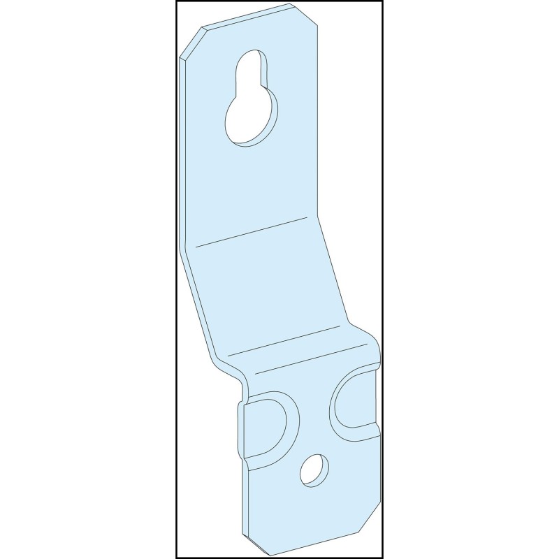 Set di 4 staffe di fissaggio a muro G 2009 Schneider LVS08804