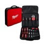 Set 25 utensili da elettricista completi di Borsa Milwaukee 4932492660