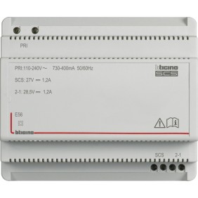 Alimentatore 6 moduli DIN MY HOME BUS-SCS 1.2A 110-240V BTicino E56