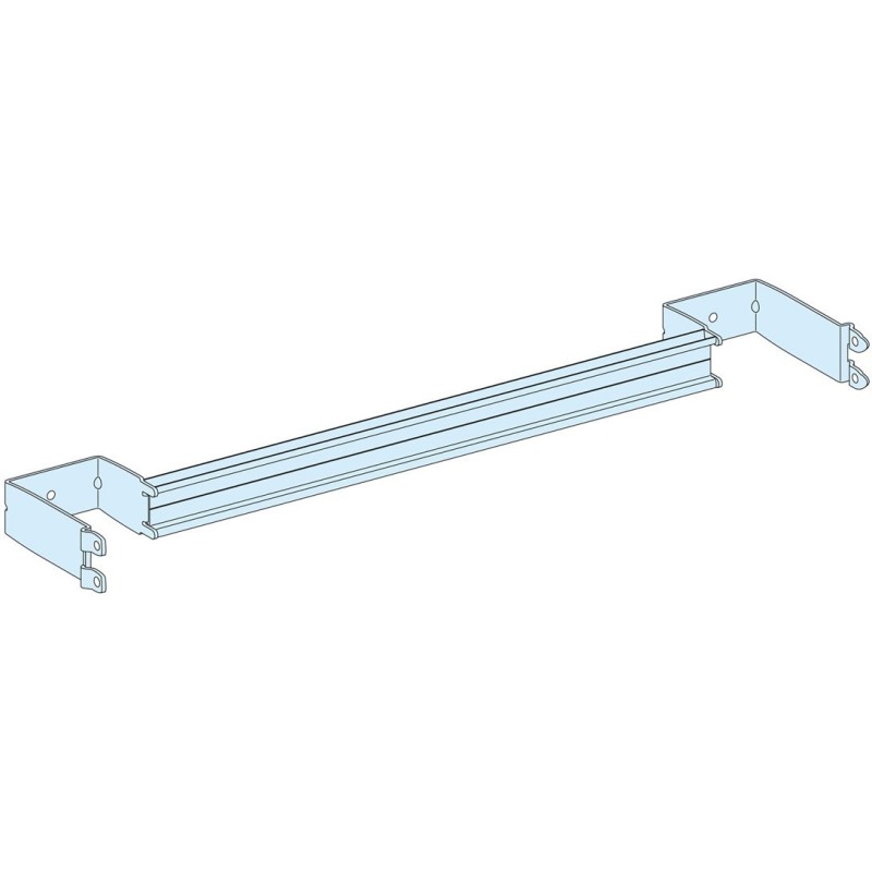 Guida in metallo 43x592x126mm per apparecchi modulari PrismaSeT P SCHNEIDER LVS03401