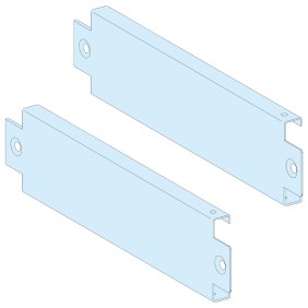 Zoccoli laterali di chiusura Bianchi 100x400mm 2 pezzi per armadi PrismaSeT P SCHNEIDER LVS08720