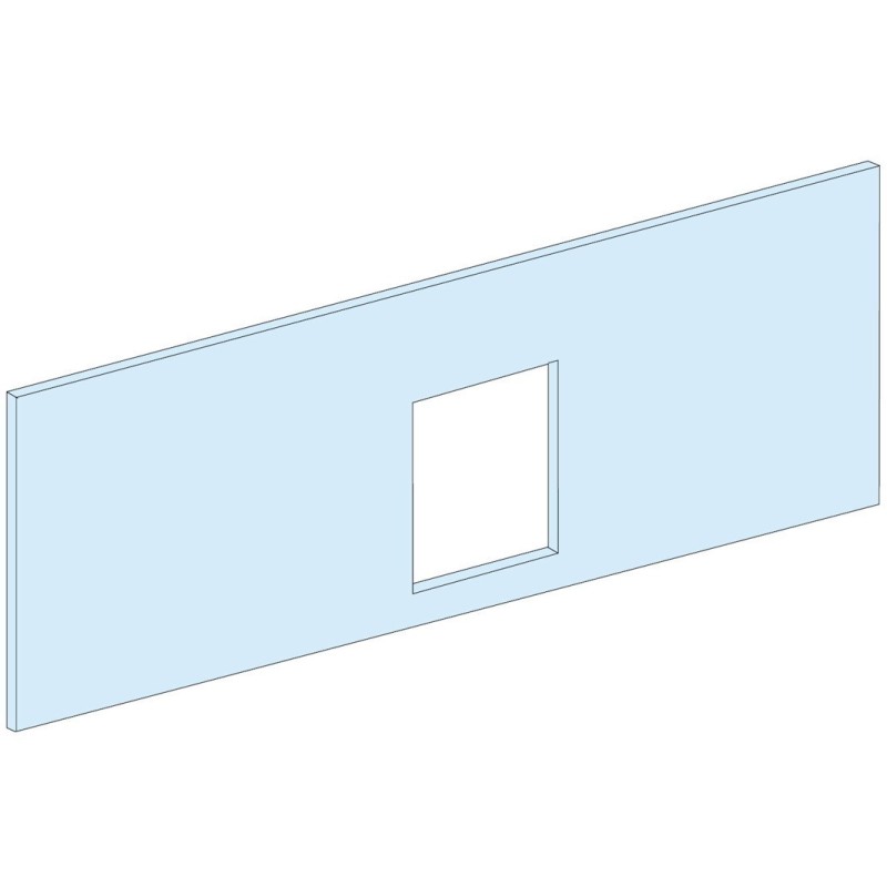Piastra frontale Bianca per installazione orizzontale NSX100/250 H fisso PrismaSeT G SCHNEIDER LVS03232