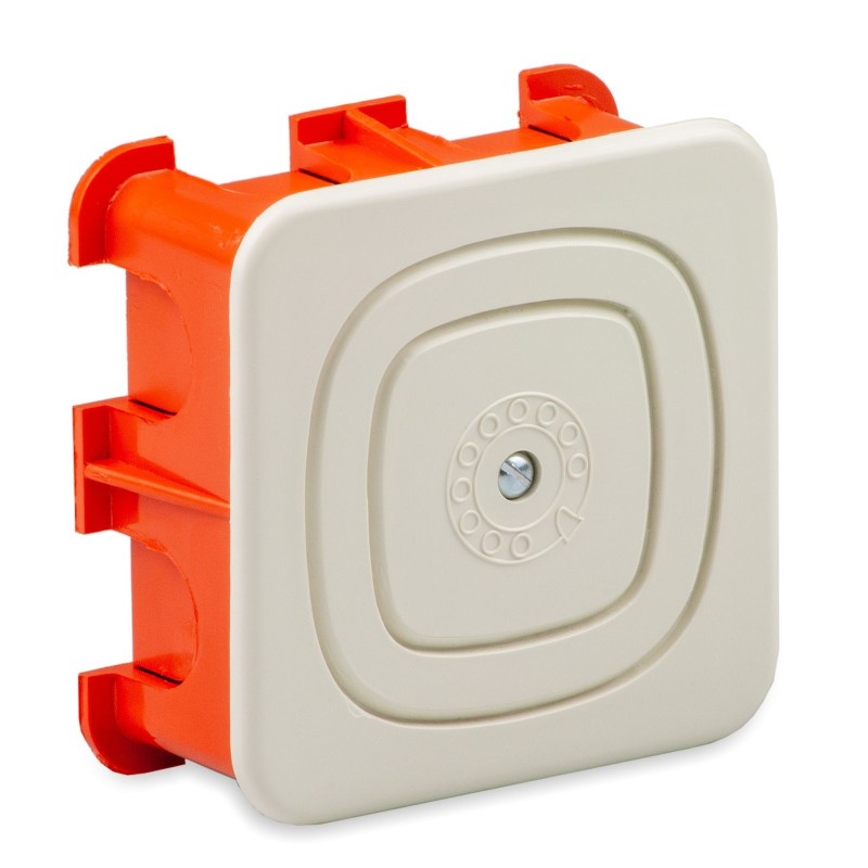 Scatola SIP Avorio da incasso per impianti telefonici MASTER 00415