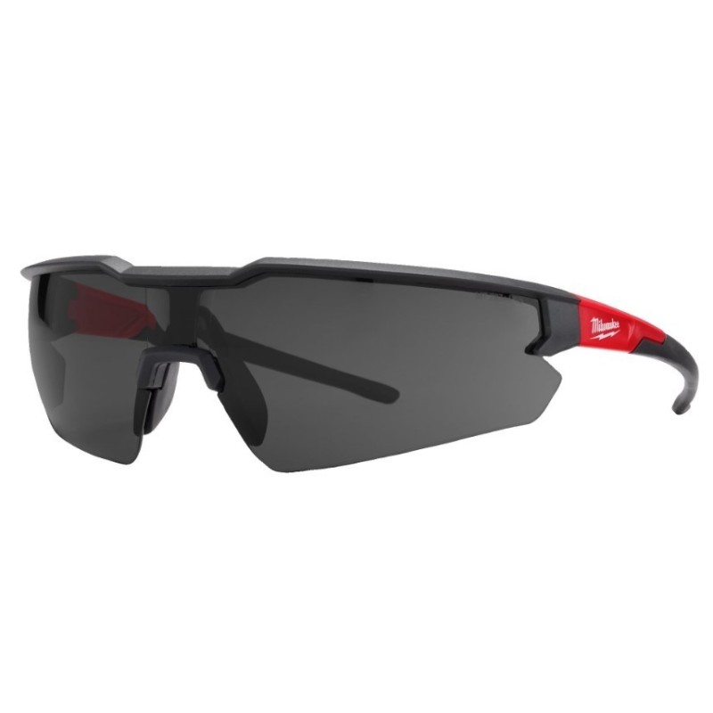 Occhiali di sicurezza anti graffio e anti appannamento lenti scure peso 25gr MILWAUKEE 4932478764