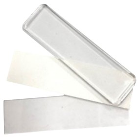 Vetrino di Ricambio con Piastra e Cartoncino Portanome Urmet 825/100