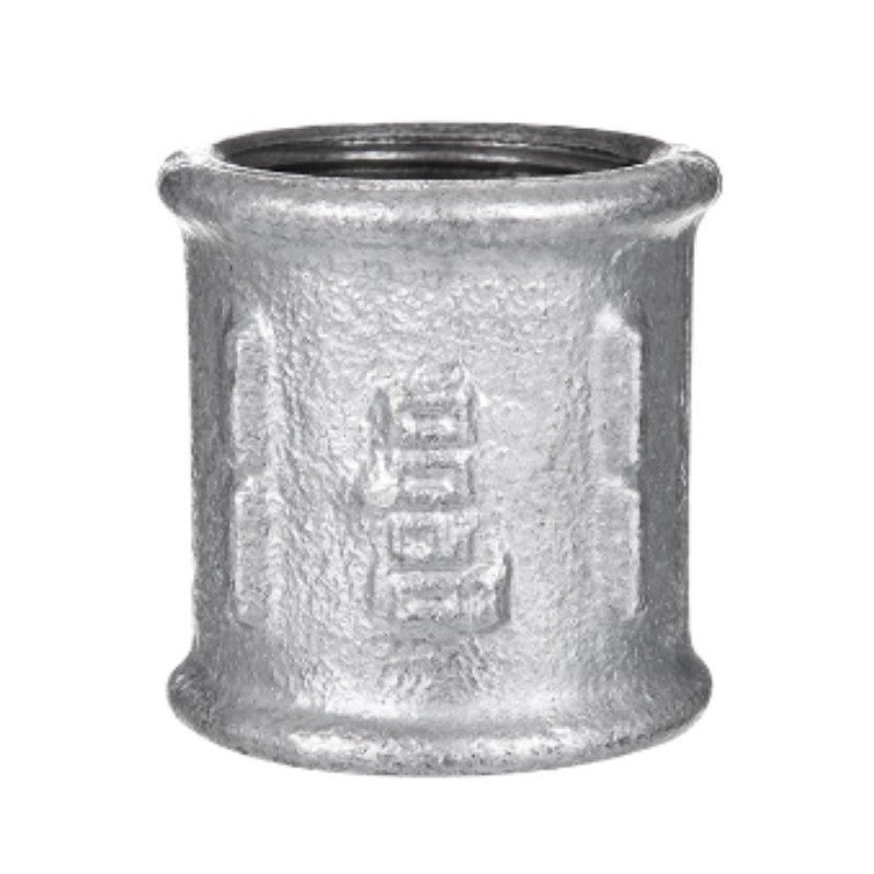 Manicotto in ghisa zincata 2" e 1/2 Femmina Femmina GEBO 270-10G