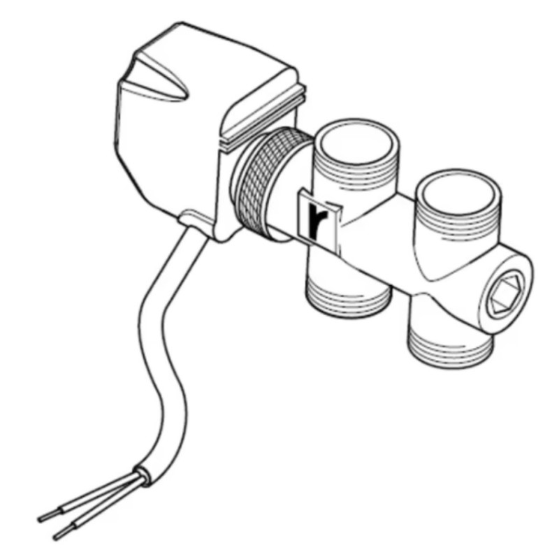 Kit valvola motorizzata 3 vie 230V per serie FCZ 300/850 e FCZI 300/750 Aermec VCZ42