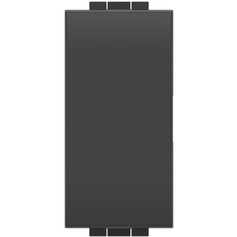 Doppio pulsante 10A 230V Antracite BTicino Living international L4036N