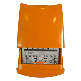 Amplificatore da palo 3 ingressi BIII/DAB-UHF-UHF 1 uscita 12Vdc Televes 536023