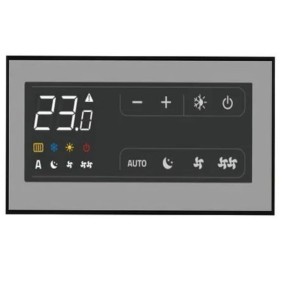 Pannello comandi Wi-fi con termostato Nero Innova EWF644II