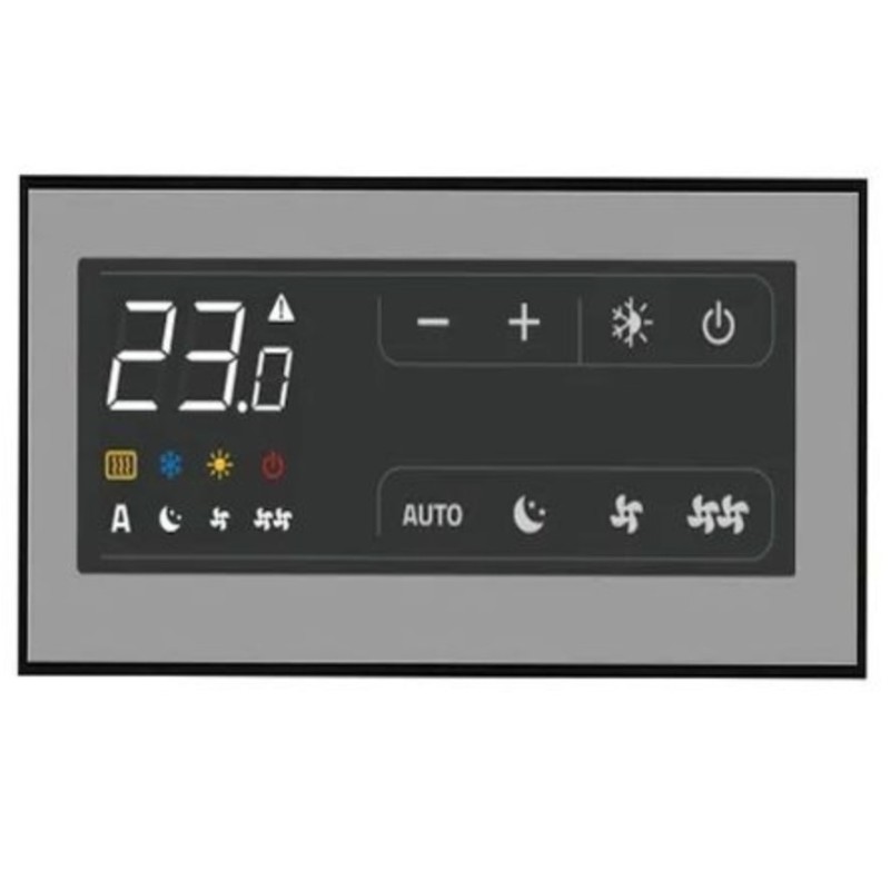 Pannello comandi Wi-fi con termostato Nero Innova EWF644II