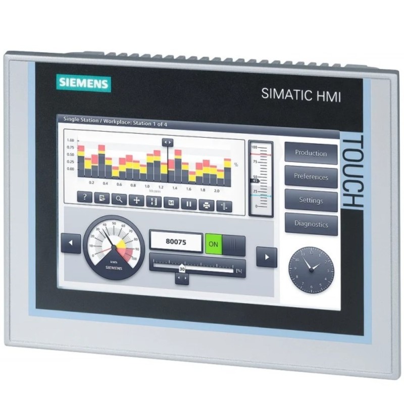 SIMATIC HMI TP700 Comfort Panel da 7" Siemens 6AV21240GC010AX0