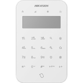 Tastiera LCD-RFIED wireless 868MHz Bianco Hikvision 302402027