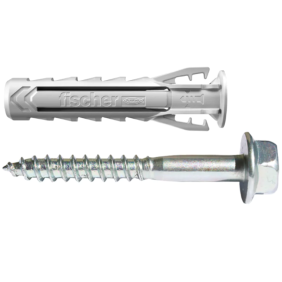 Tassello espandibile con alette e vite SX Plus BM 10x50mm 100 pezzi FISCHER 00567625