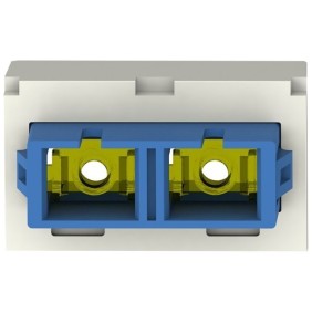 Adattatore Mini-Com Blue SC Duplex TIA/EIA-605 FOCIS-10 con modulo internazionale PANDUIT CMDBUSCZIW