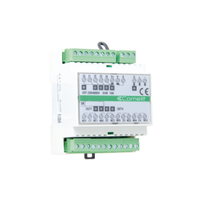 Modulo SimpleHome con 5 ingressi e 4 uscite 16A su guida DIN Comelit 20046604