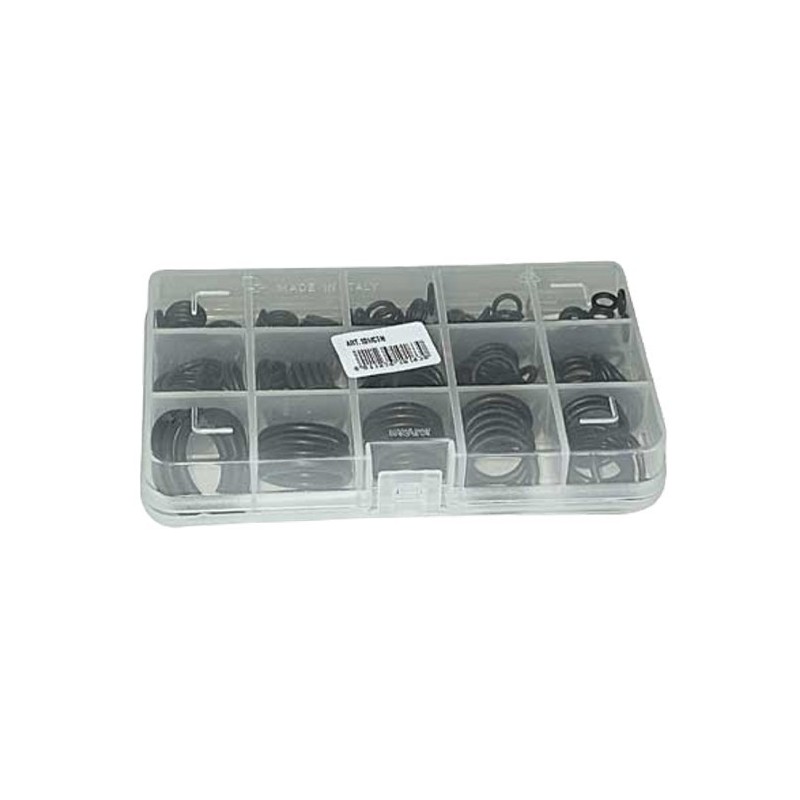 Scatola di O-ring assortiti di 219 pezzi per rubinetteria 05129