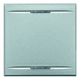 Copritasto 2 funzioni 2 moduli chiaro  Bticino Axolute HC4911/2