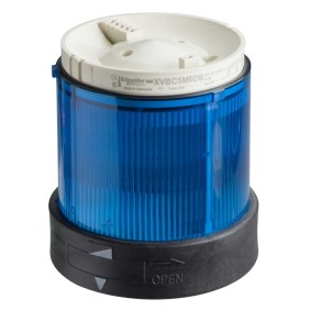 Unità luminosa LED Blu luce fissa 7W 250V IP66 diametro 70mm Harmony XVB SCHNEIDER XVBC36