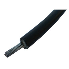 Cavo unipolare 1x6 H1Z2Z2-K per impianti fotovoltaici Nero bobina da 1000mt SO60001NE-B1000