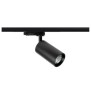 Faretto LED in alluminio Nero per binario elettrificato Picolo GU10 BENEITO 3989-V3