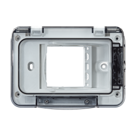 Coperchio trasparente IP55 a spina inserita 3 moduli Urmet 12515.BN