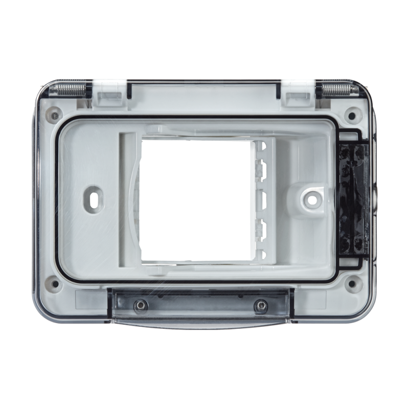 Coperchio trasparente IP55 a spina inserita 3 moduli Urmet 12515.BN