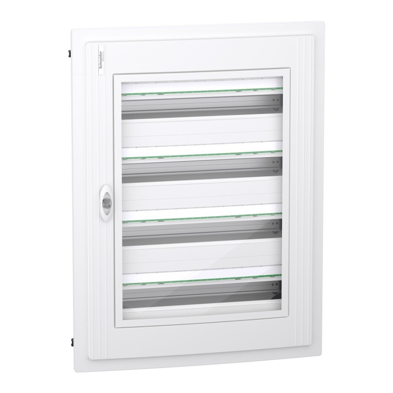 Centralino ad incasso 96 moduli disposti su 4 file Bianco Schneider LVSXH424