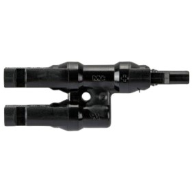 Connettore Nero a Y per fotovoltaico 2 Maschi + 1 Femmina FMC4 10 pezzi FANTON A99942