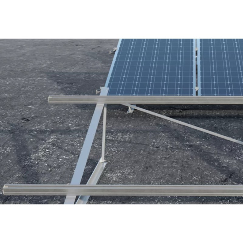 Profilo alluminio 3.65mt per fotovoltaico SolarFish FISCHER  00569371