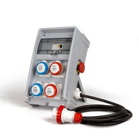 Quadro Ulisse Pro ASC 9kW 4 prese CEE 2 protezioni con cavo Fanton 743032