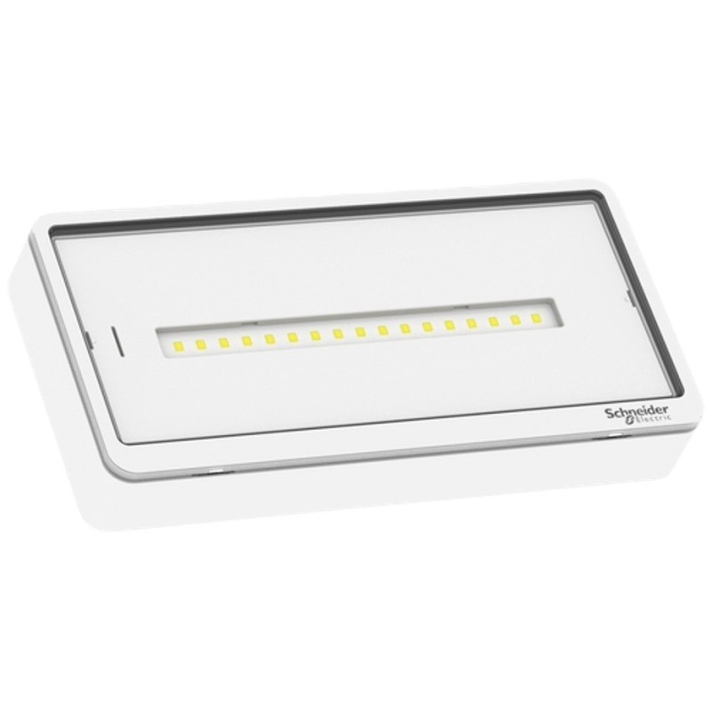 Lampada d'emergenza LED autoalimentata Schneider OVA44010 Spessore