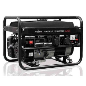Generatore elettrico a benzina ad avvio manuale 3200VA/2000W 6.5HP monofase TECNOWARE FGE3200M