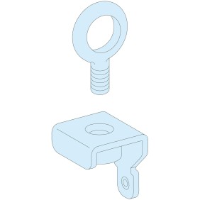 Set di 4 anelli di sollevamento PrismaSeT P Schneider LVS08700