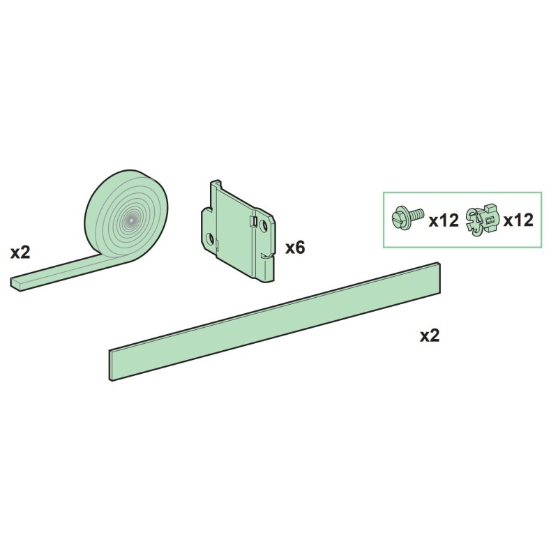 Composizione kit Schneider LVS08719