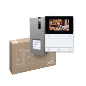 Kit monofamiliare con pulsantiera e videocitofono Comelit PL8461V