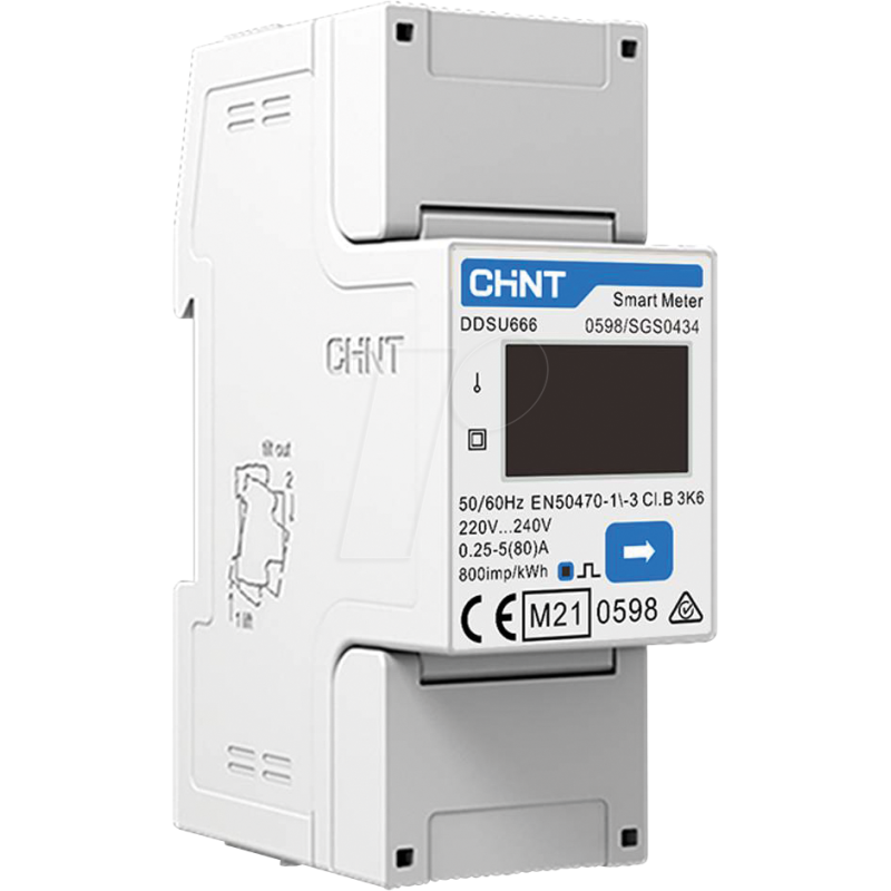 Meter con display dati per inverter monofase Zucchetti ZSM-METER-DDSU